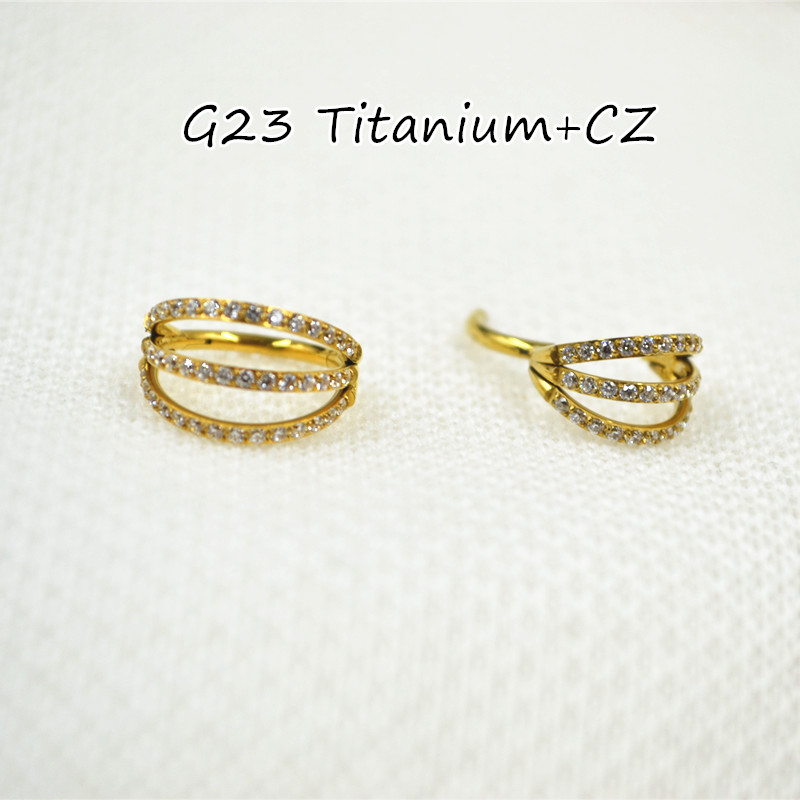 Clicker Ring Seamless - 10 unidades de anillos de segmento