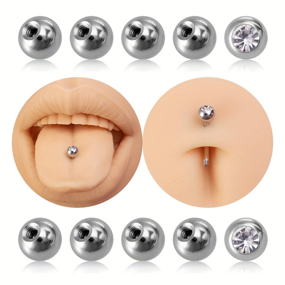 Body Jewelry Store - 10 Uds bolas de perforación 3mm