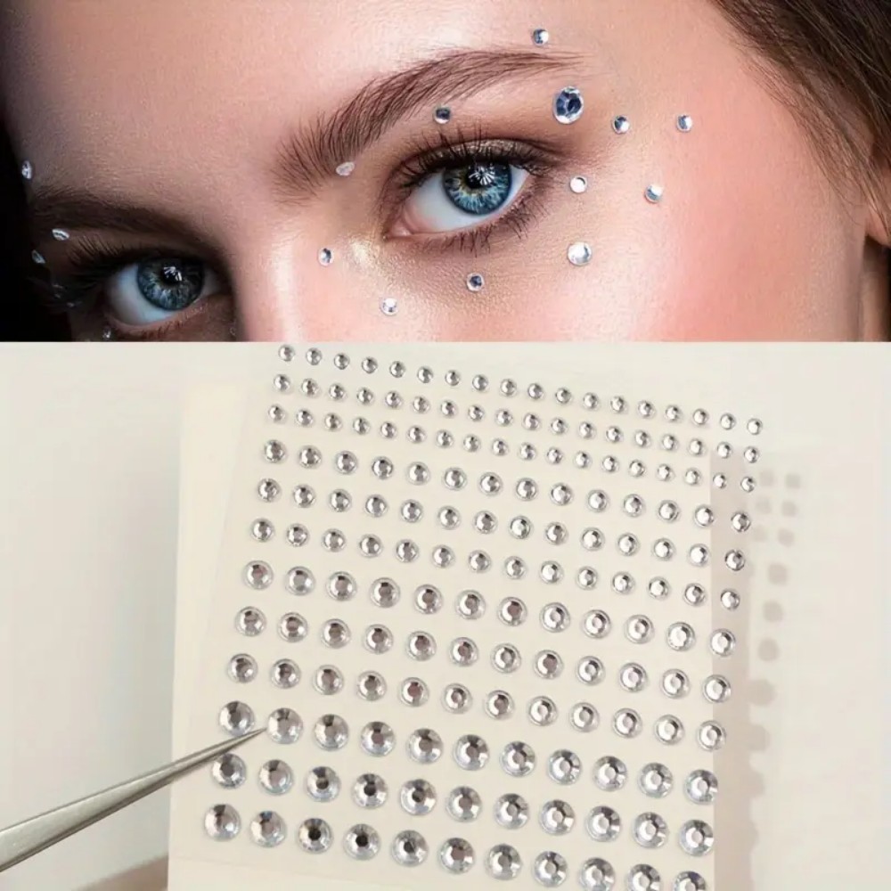 Body Jewelry And Piercing - 165 pegatinas autoadhesivas de diamantes de