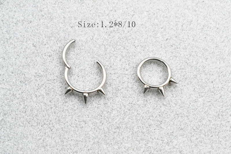 Clicker Ring Seamless - 50 unids/lote anillo de segmento con