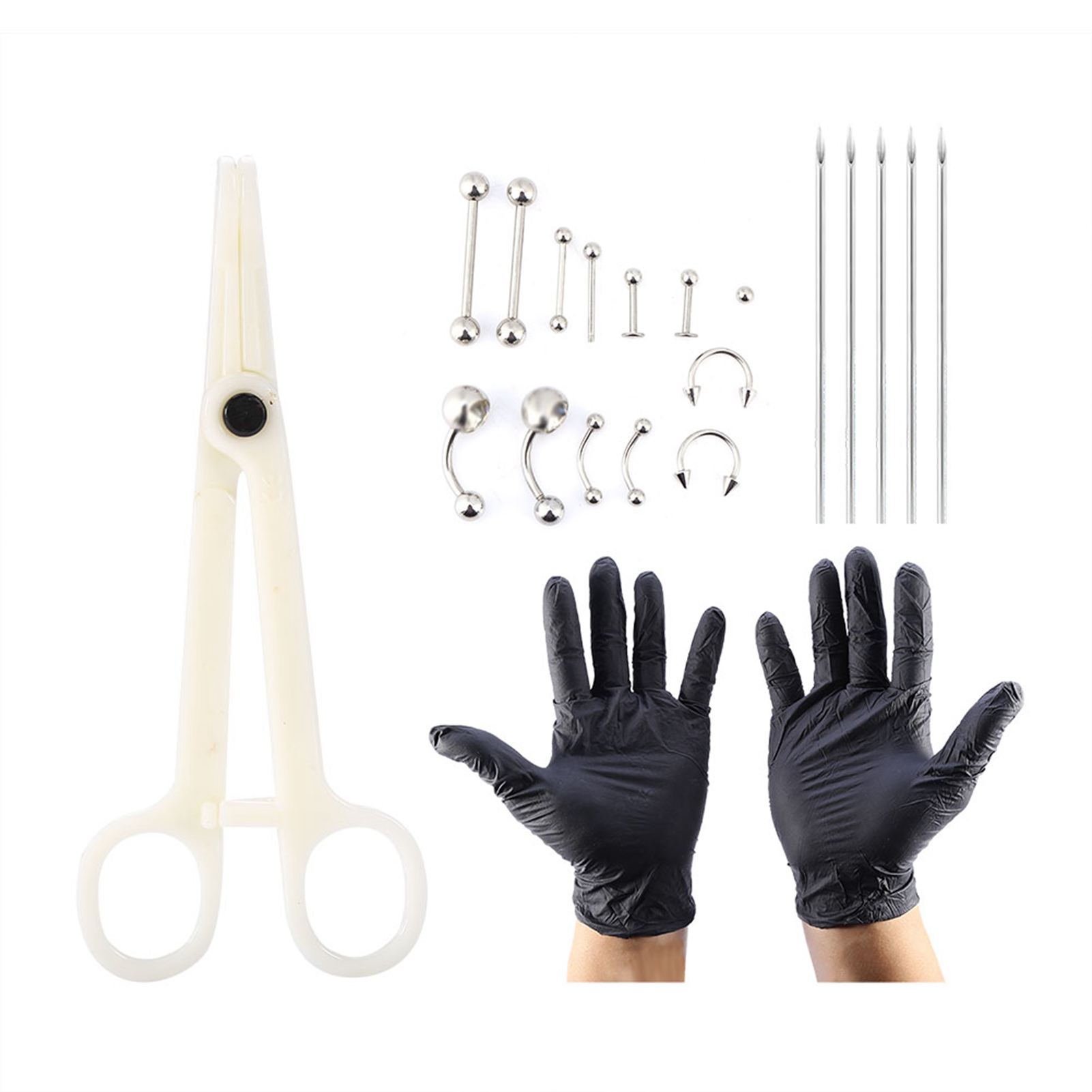 Body Jewelry Kit - 20 unids/set lengua nariz ombligo joyería