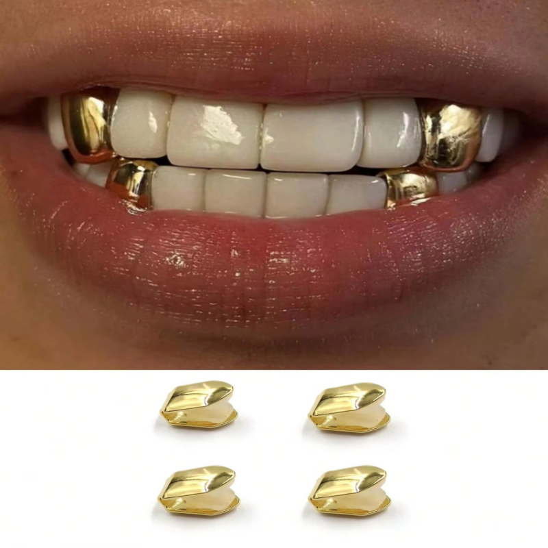 Body Jewelry Kit - 1/2/3/4 Piezas de Capas Dentales Individuales