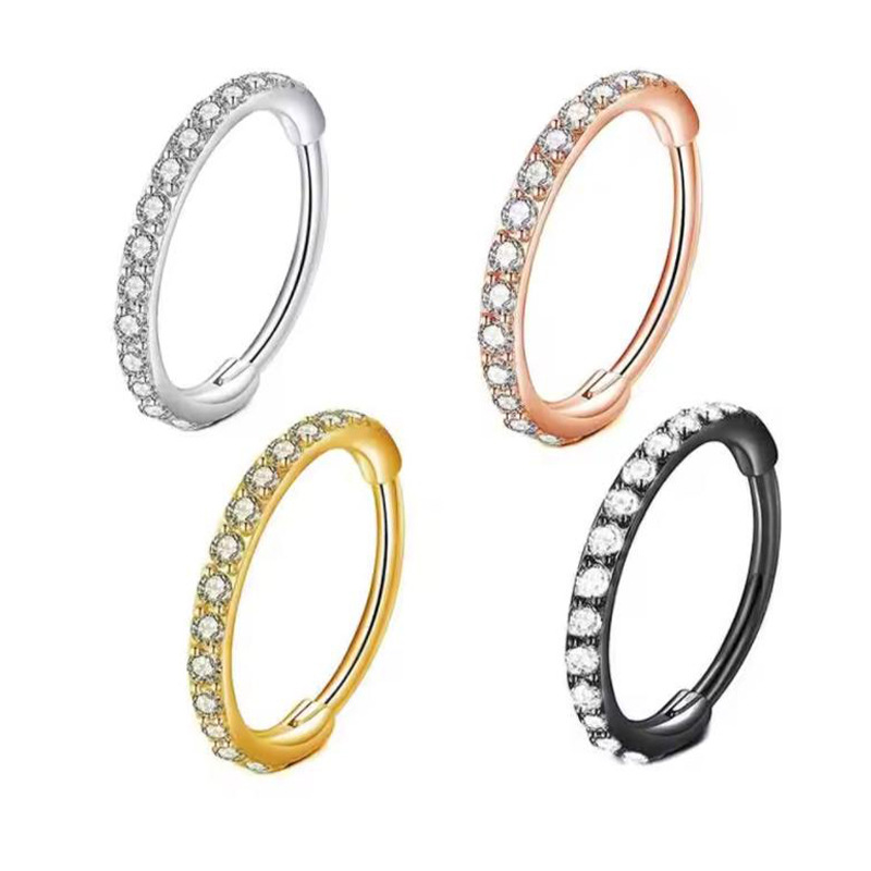 Clicker Ring Seamless - Nuevo Anillo de nariz de acero
