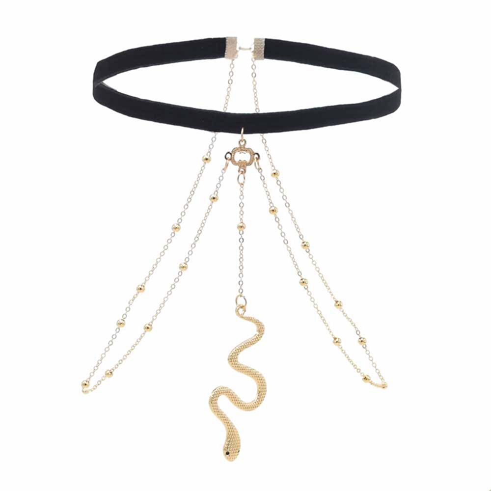 Body Jewelry Store - Bohojewelry Store-colgantes de serpiente de Color