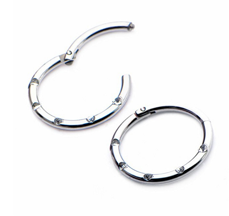 20 unids/lote gemas de acero i - Clicker Ring Seamless reseña y precio