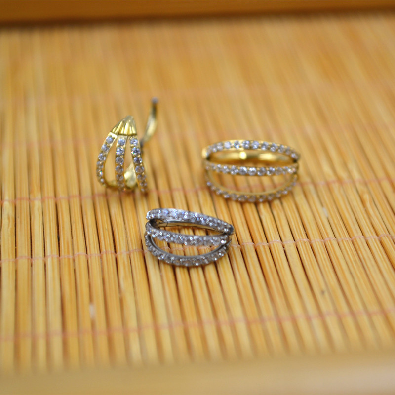 10 unidades de anillos de segm - Clicker Ring Seamless reseña y precio