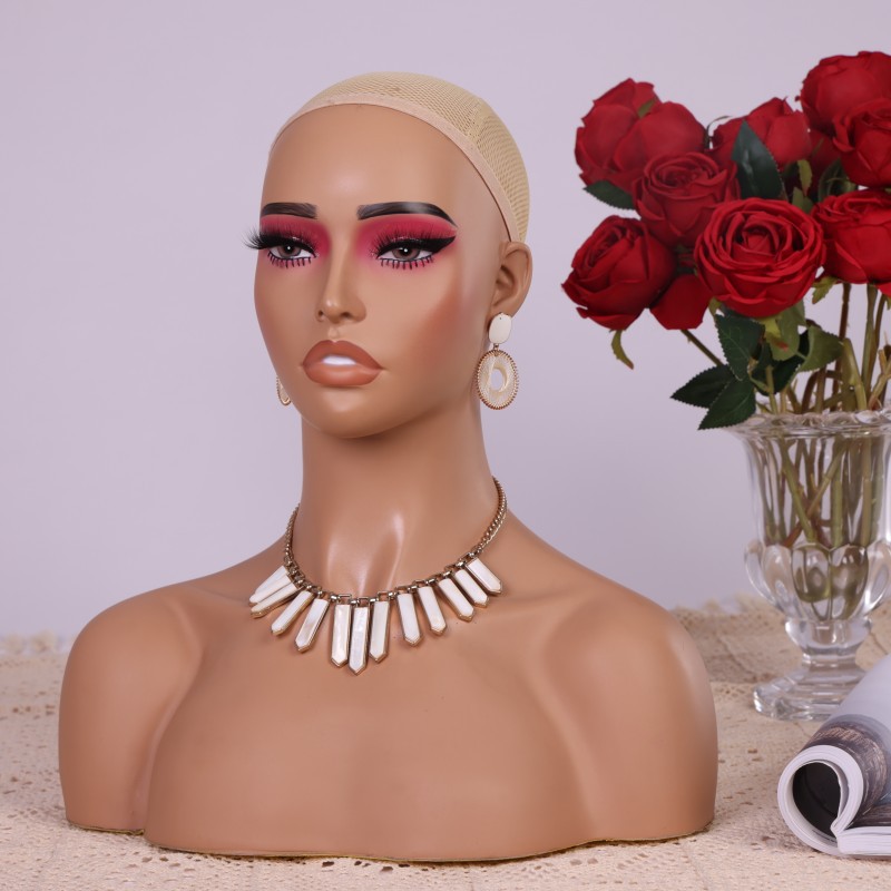 Cabeza de maniquí de PVC de me - Body Jewelry Store reseña y precio
