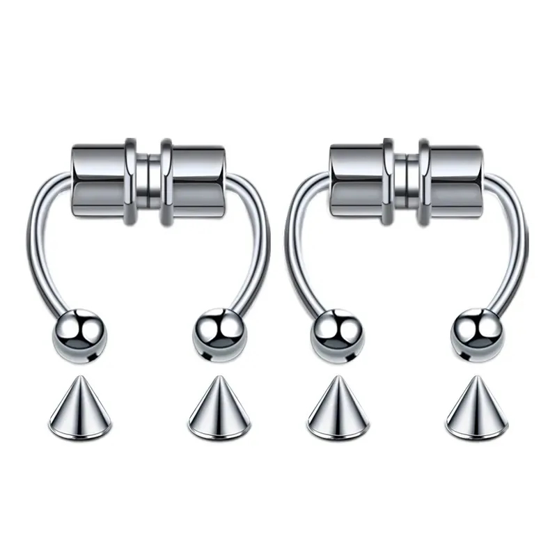 Anillos magnéticos falsos para - Body Jewelry And Piercing reseña y precio