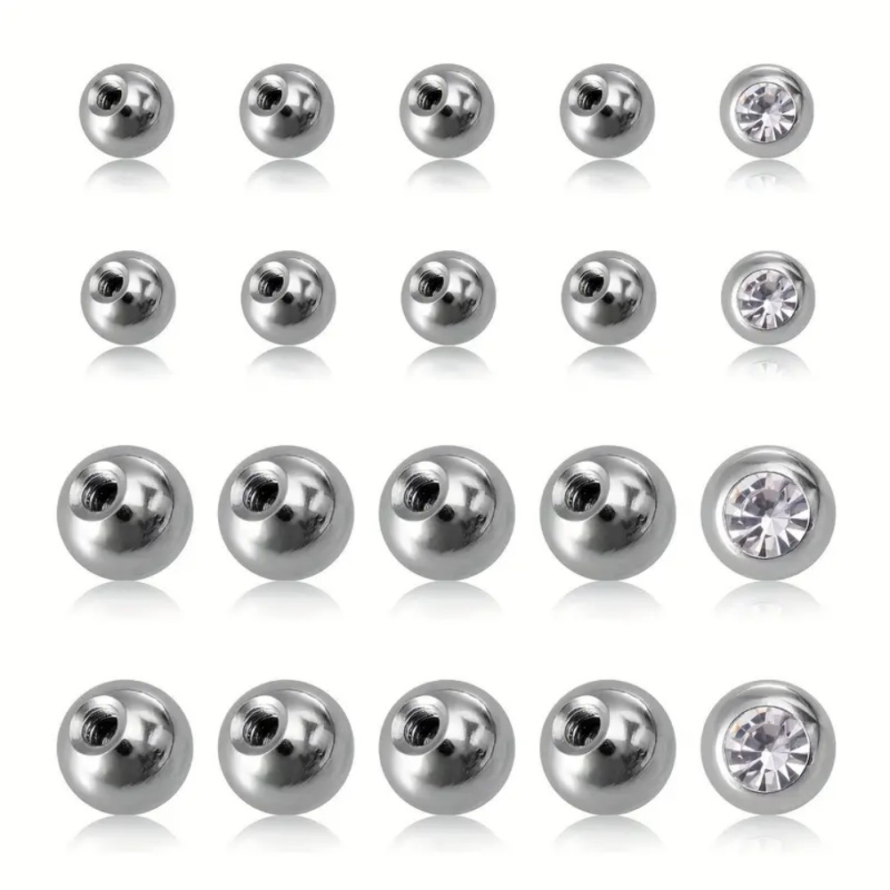 10 Uds bolas de perforación 3m - Body Jewelry Store reseña y precio