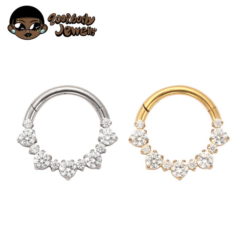 ASTM F136 TItánio Daith Clicke - Belly Bar Titanium reseña y precio