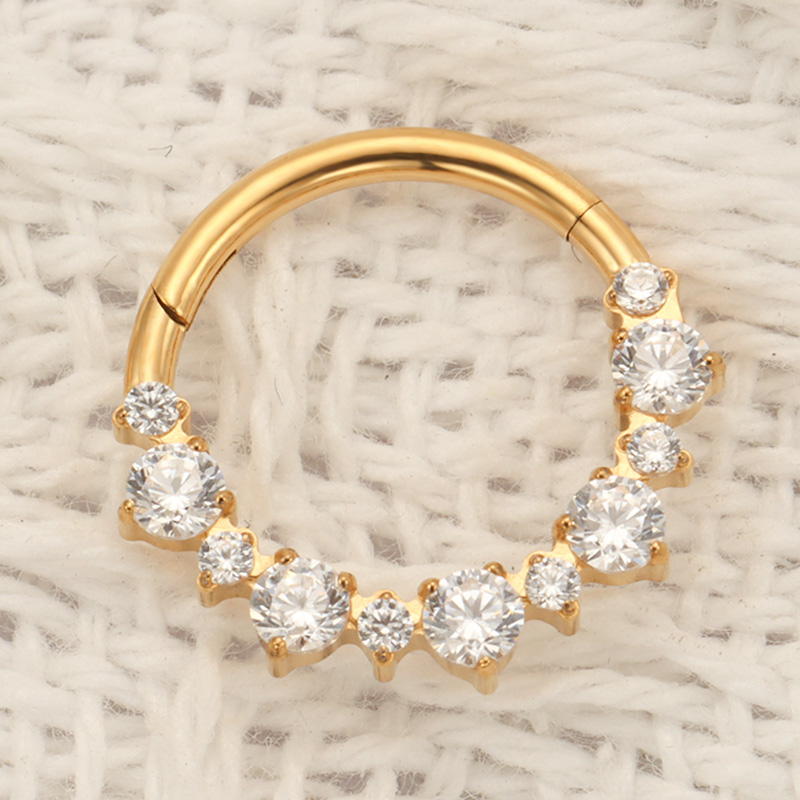 ASTM F136 TItánio Daith Clicke - Belly Bar Titanium reseña y precio