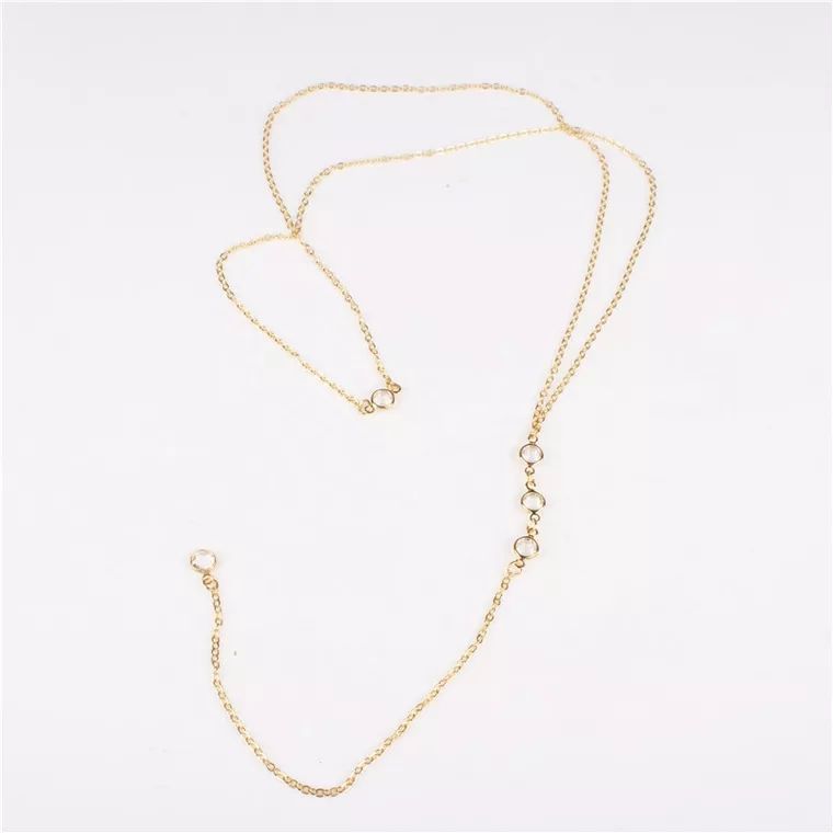 Nuevo collar de cadena trasera - Body Jewelry Chest reseña y precio