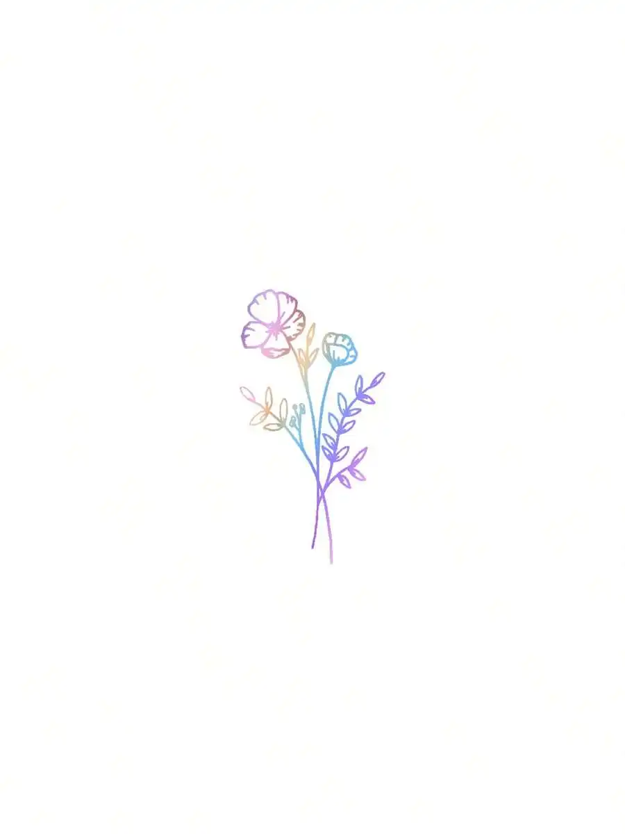 1 pegatina de flores silvestre - Body Jewelry And Piercing reseña y precio