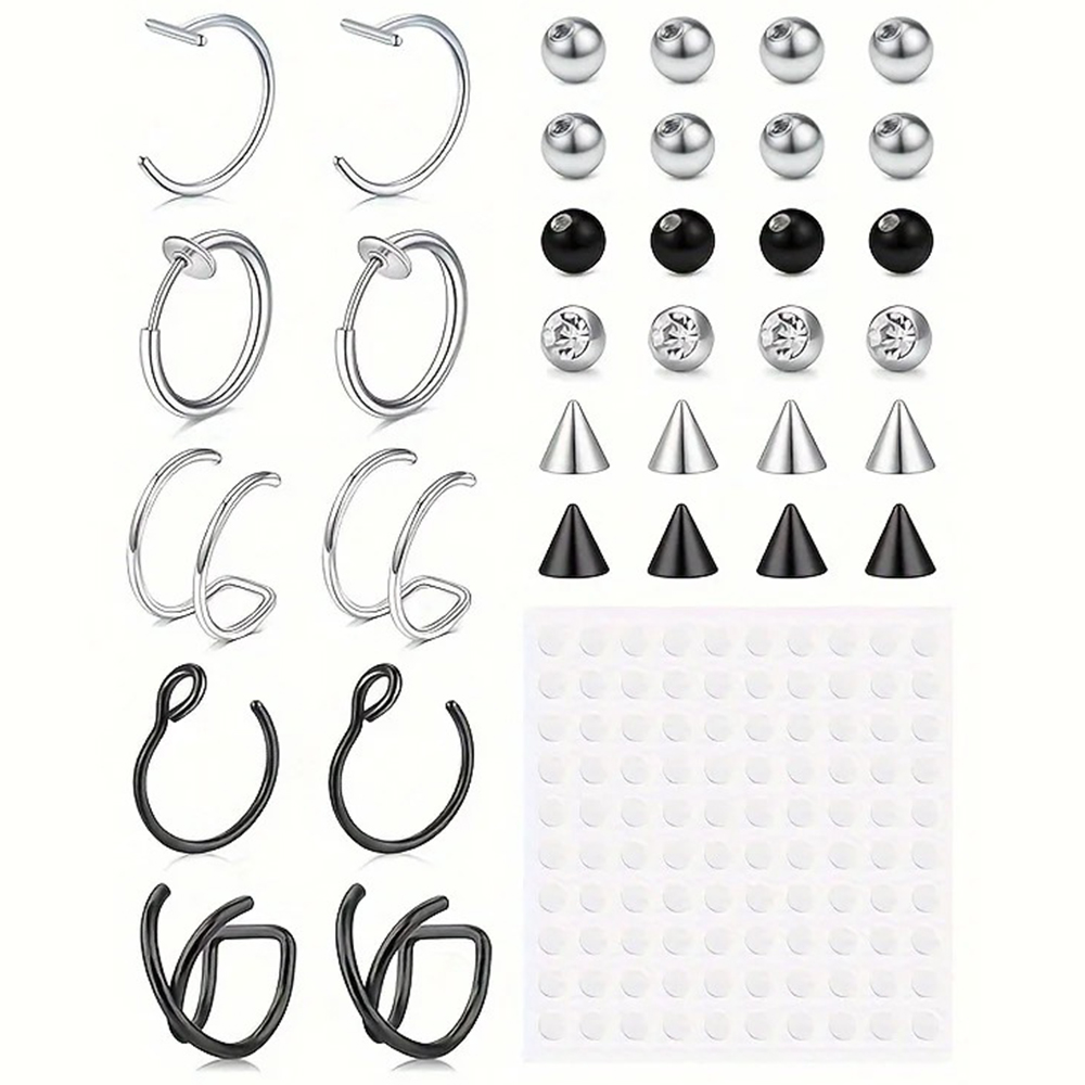 Piercings falsos, aro de labio - Body Jewelry And Piercing reseña y precio