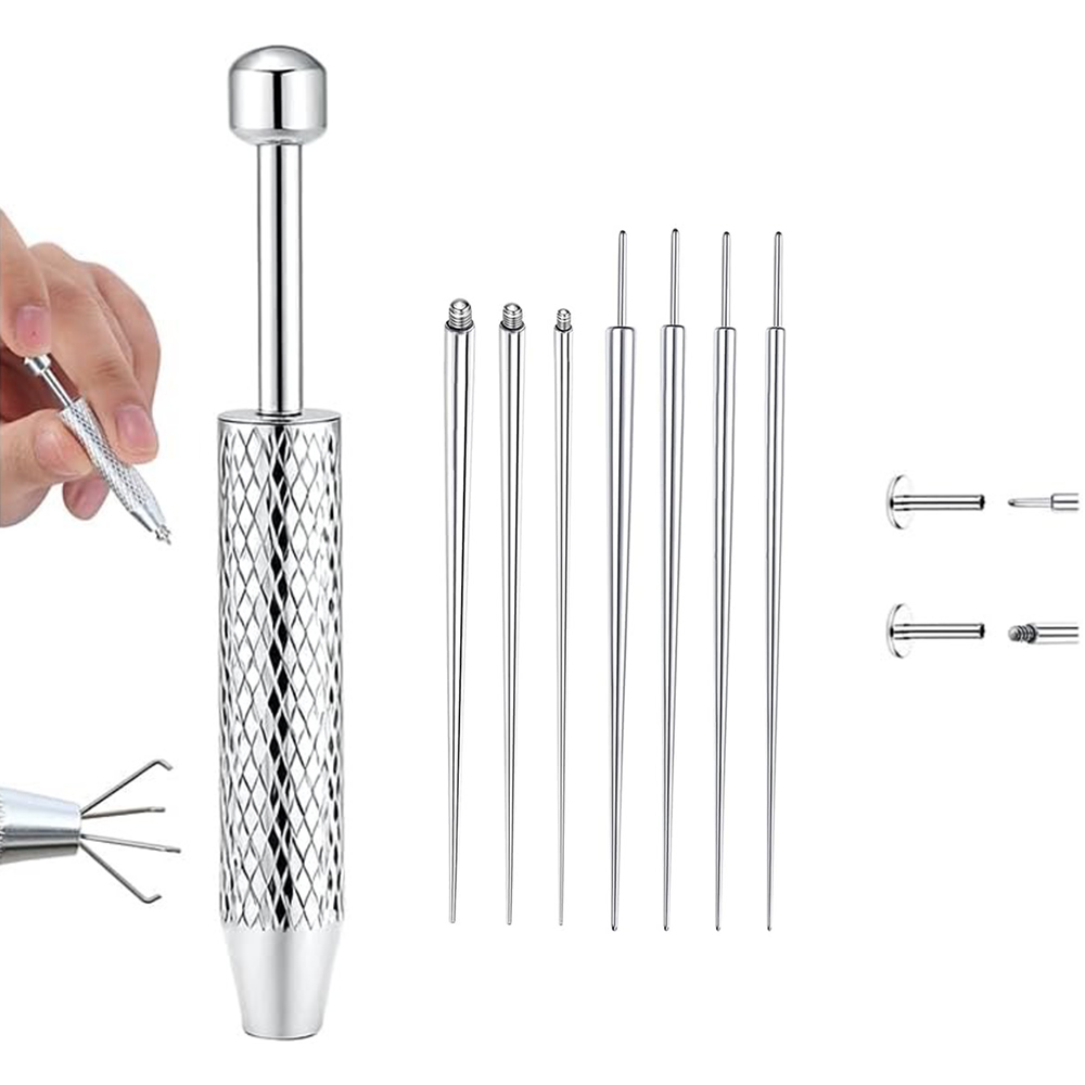 Herramienta aplicadora de pinz - Body Jewelry Kit reseña y precio