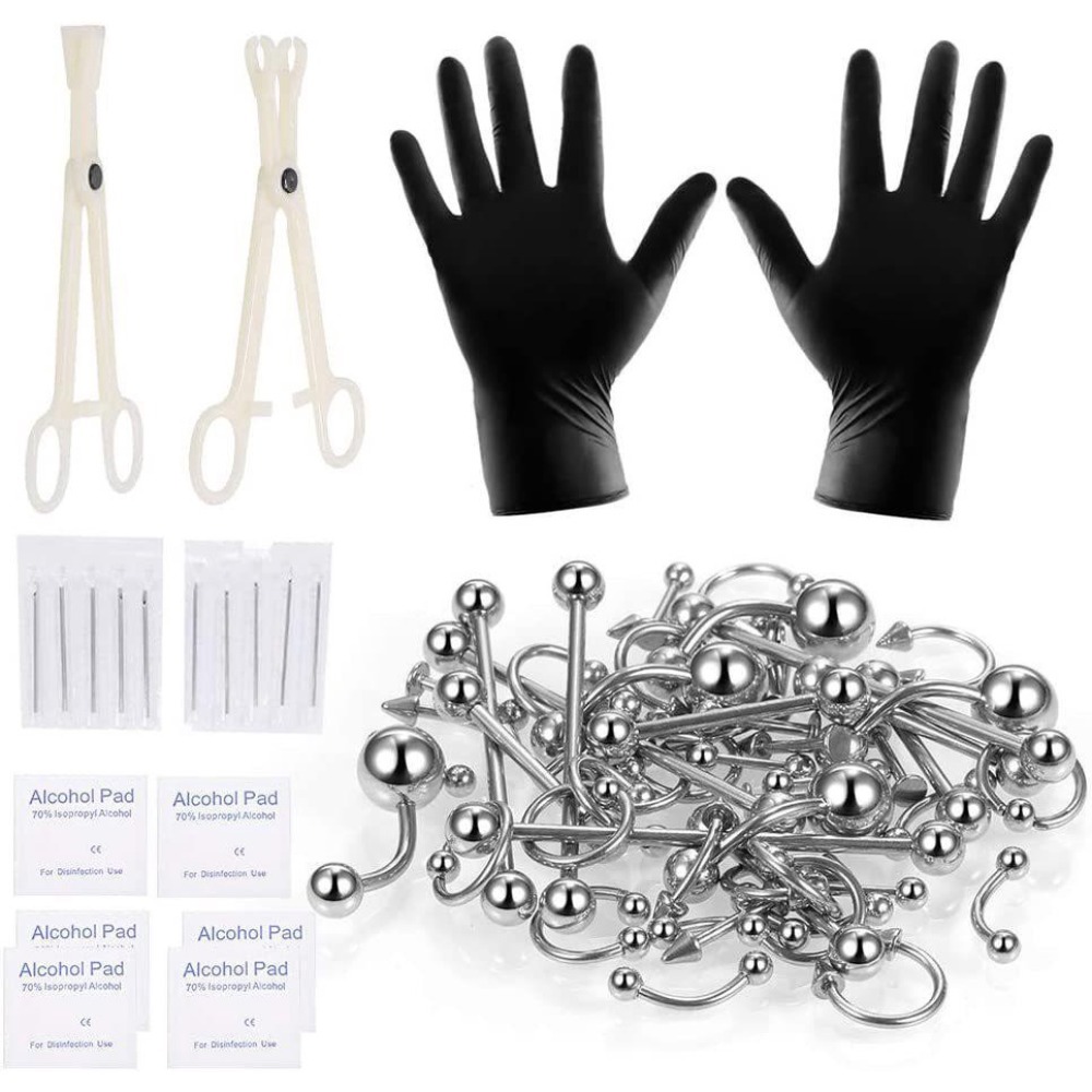 Kit de 150/140/85/70/42 Piezas - Body Jewelry And Piercing reseña y precio
