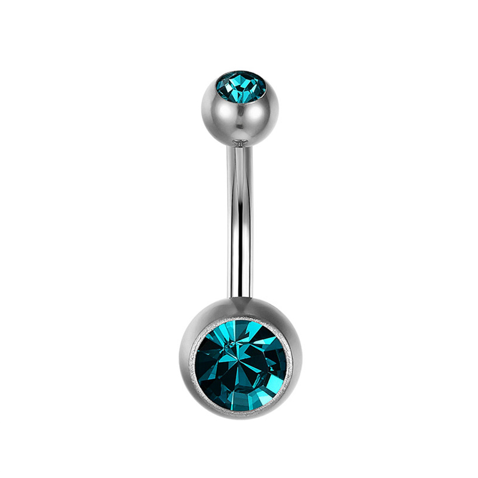 G23Titian 14G 8mm 10mm 12mm an - Belly Bar Titanium reseña y precio