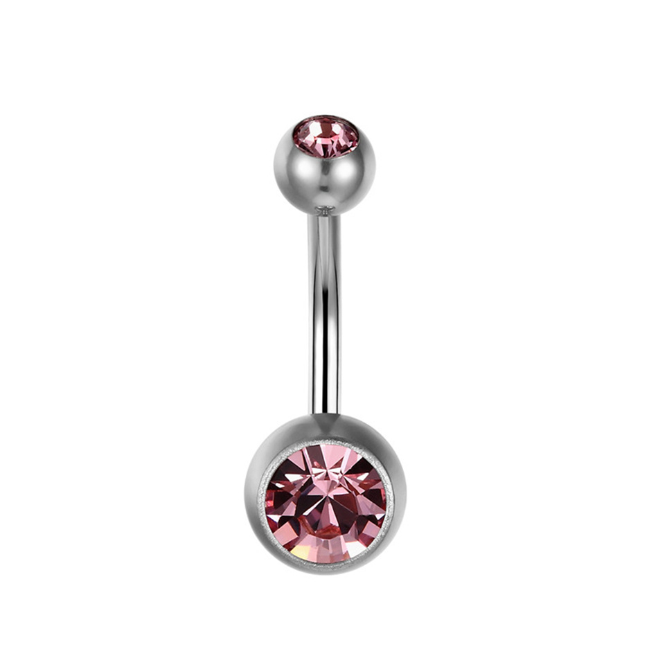 G23Titian 14G 8mm 10mm 12mm an - Belly Bar Titanium reseña y precio