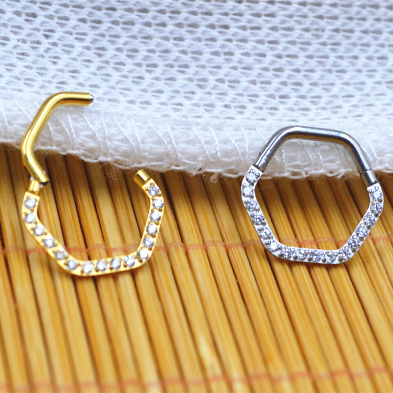 10 unids/lote 316L anillo de s - Clicker Ring Seamless reseña y precio