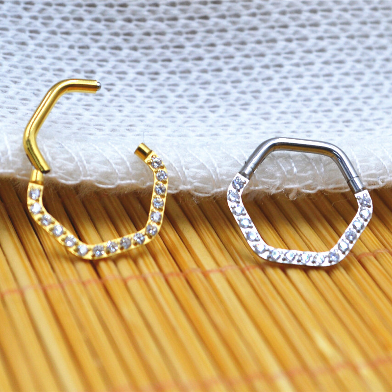 10 unids/lote 316L anillo de s - Clicker Ring Seamless reseña y precio