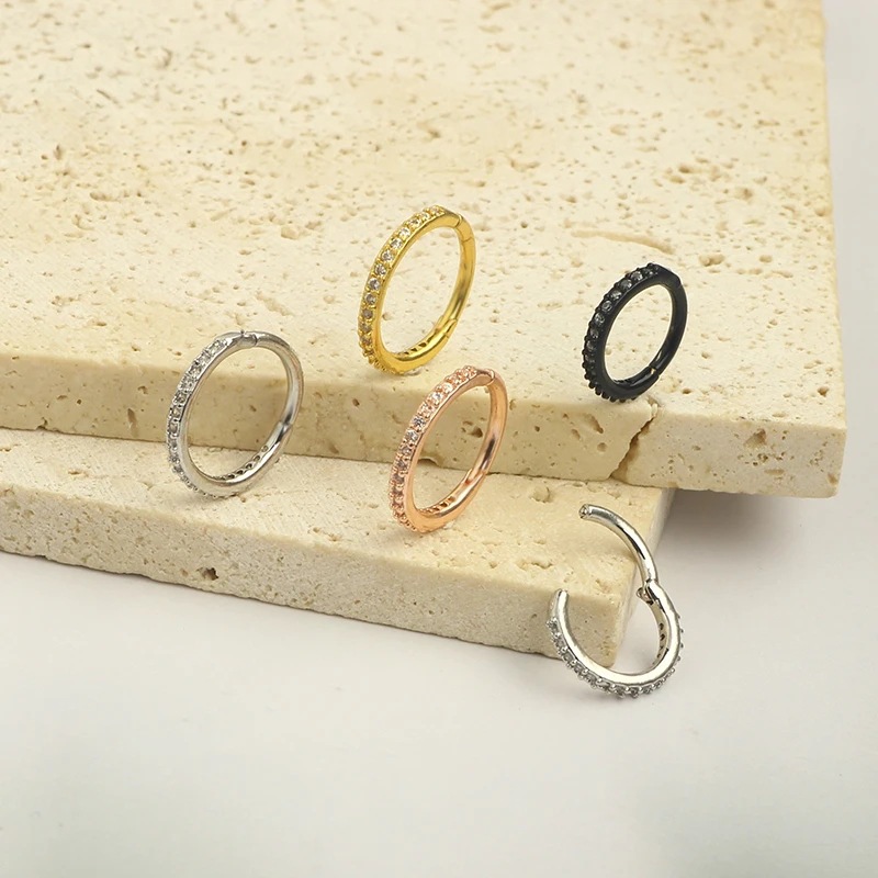 Nuevo Anillo de nariz de acero - Clicker Ring Seamless reseña y precio