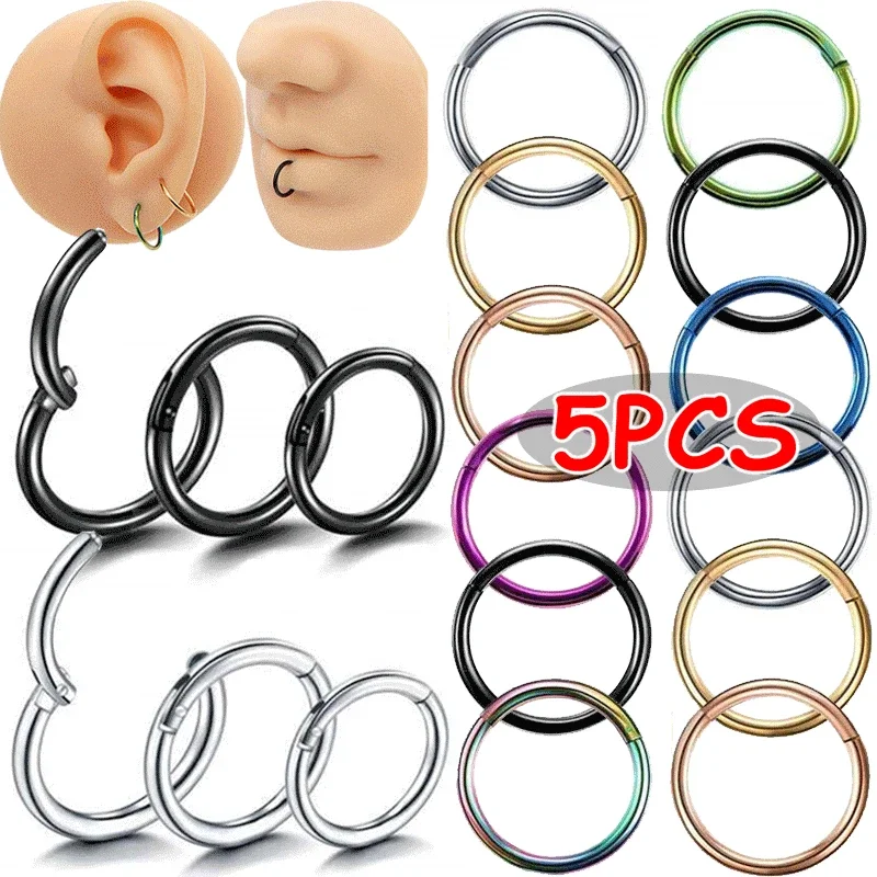 Anillo para la nariz de 6/8/10 - Clicker Ring Seamless reseña y precio