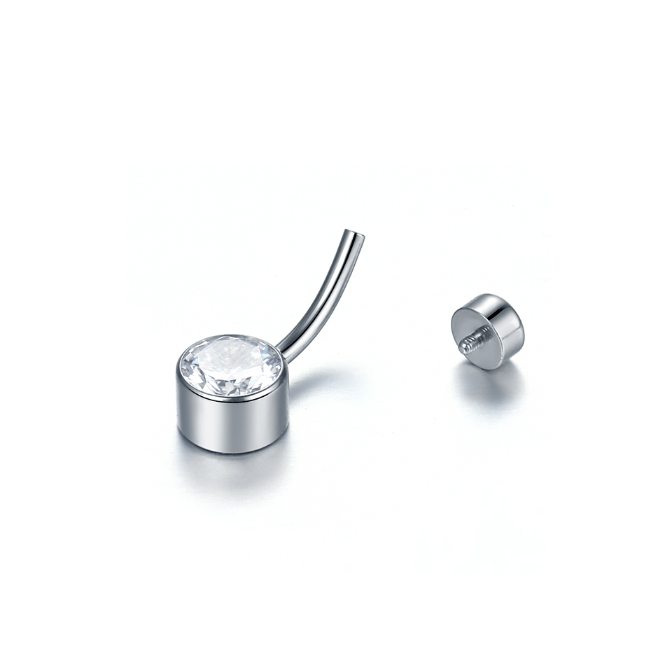 5/10 Uds anillo de ombligo de  - Belly Bar Titanium reseña y precio