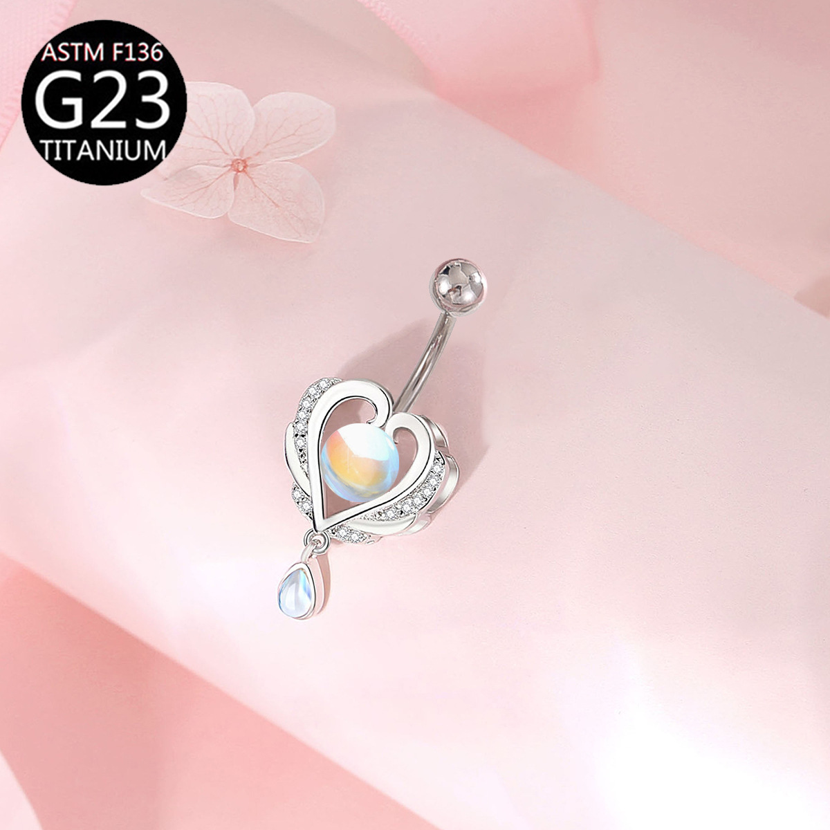 Anillos de ombligo de titanio  - Belly Bar Titanium reseña y precio