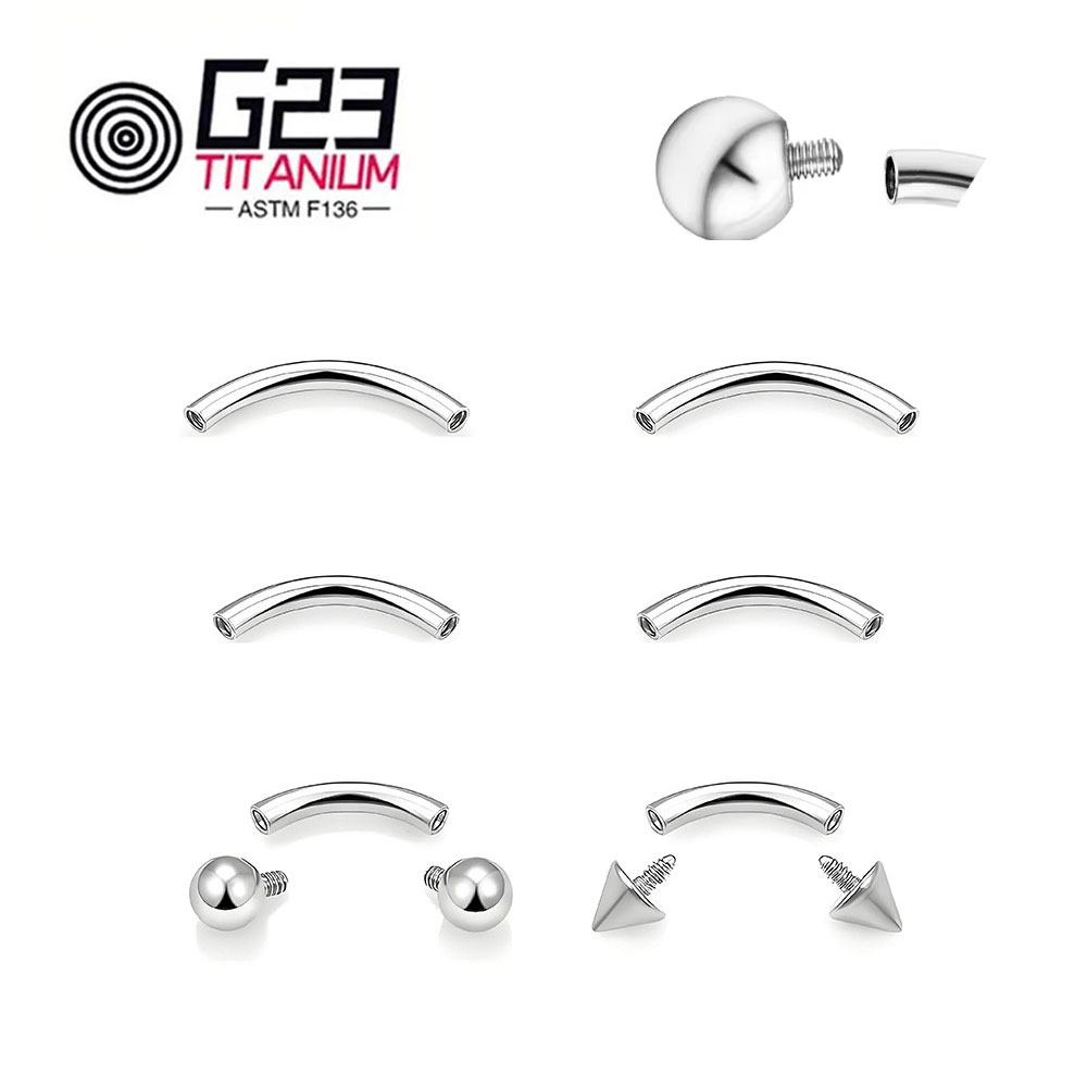 Venta al por mayor 5/10/50 Uds - Belly Bar Titanium reseña y precio