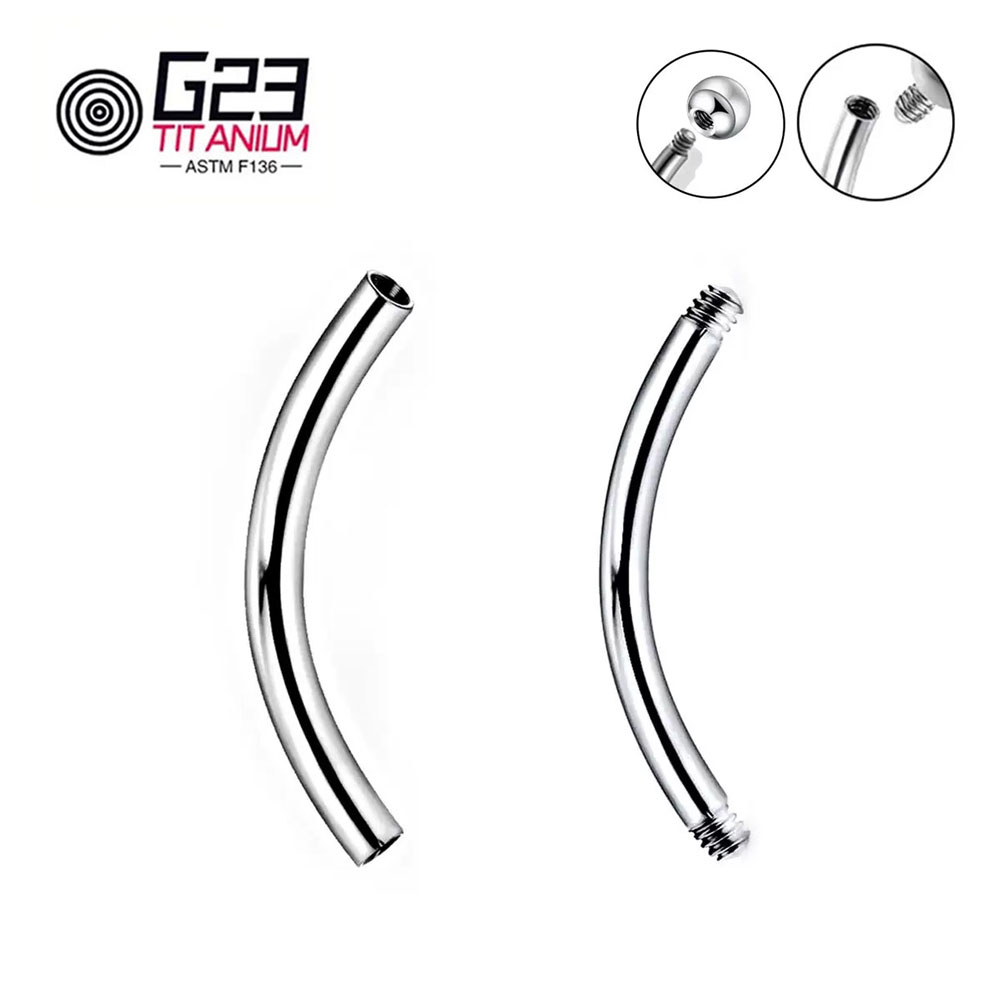 Venta al por mayor 5/10/50 Uds - Belly Bar Titanium reseña y precio