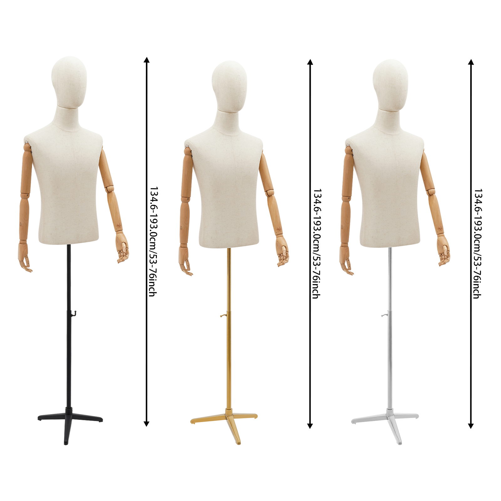 Maniquí de torso masculino aju - Body Jewelry Store reseña y precio