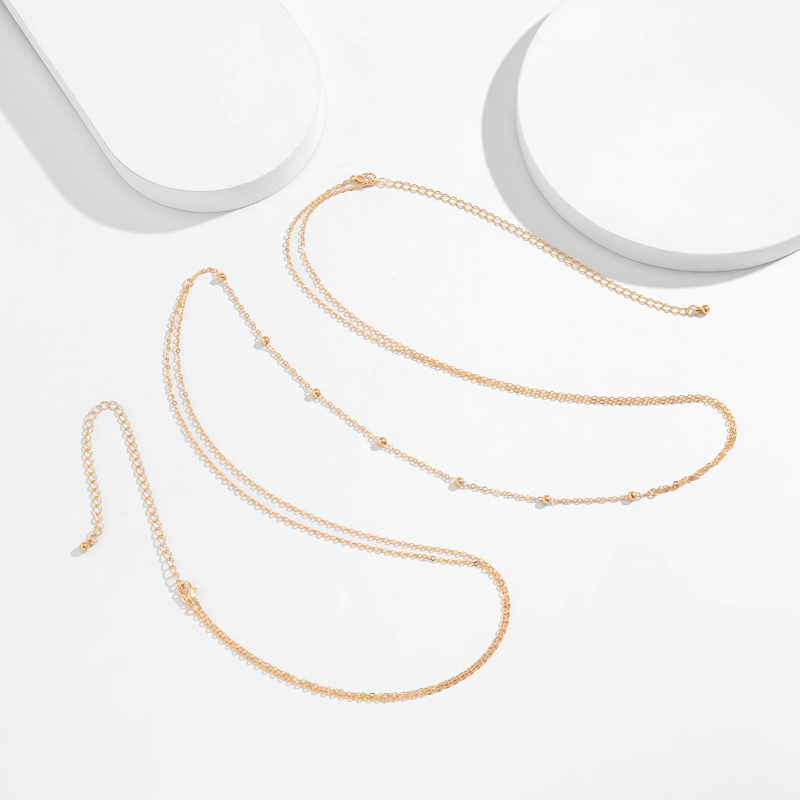 Cadena de cuerpo sencilla cruz - Body Jewelry Online reseña y precio