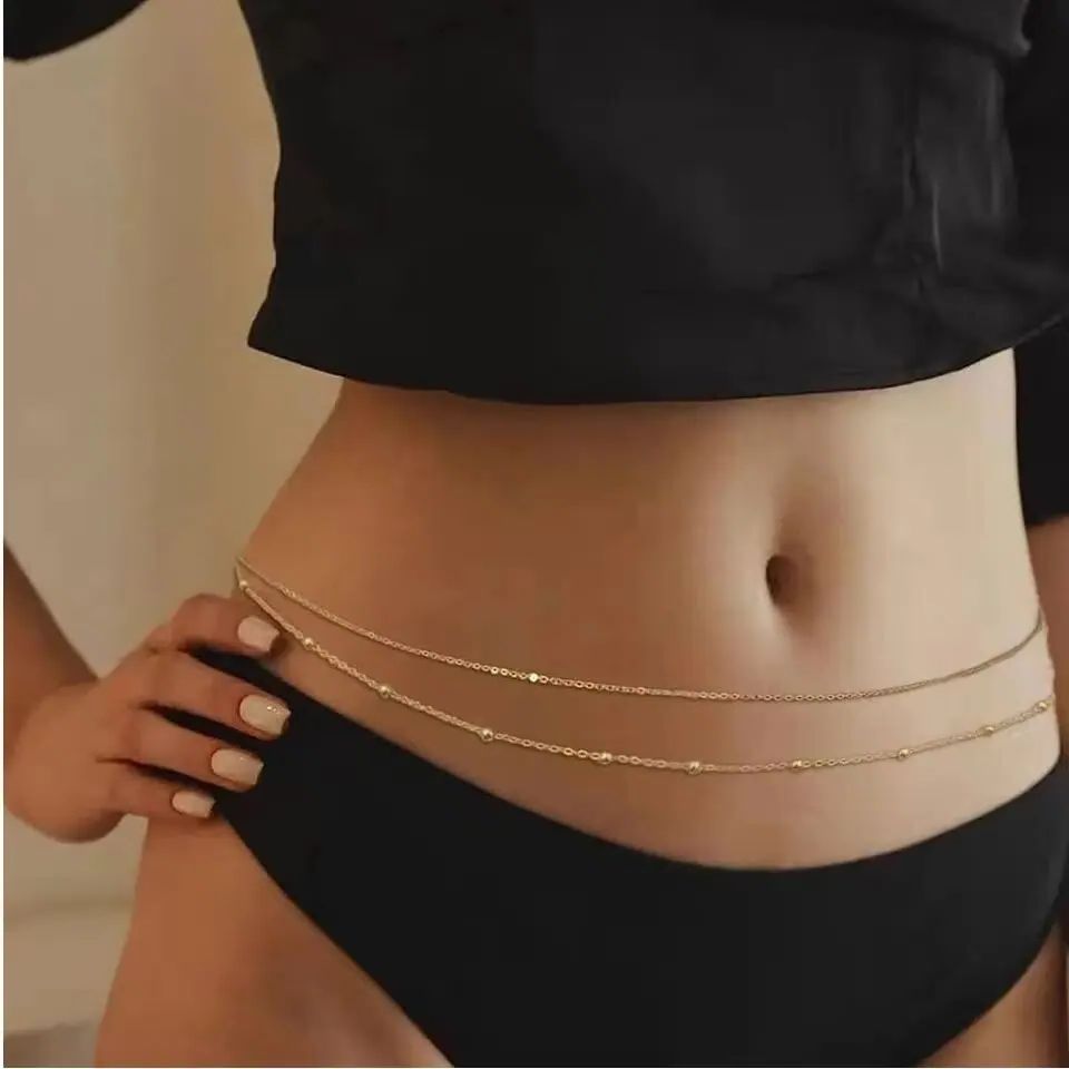 HipHop-cadenas para el vientre - Body Jewelry Online reseña y precio