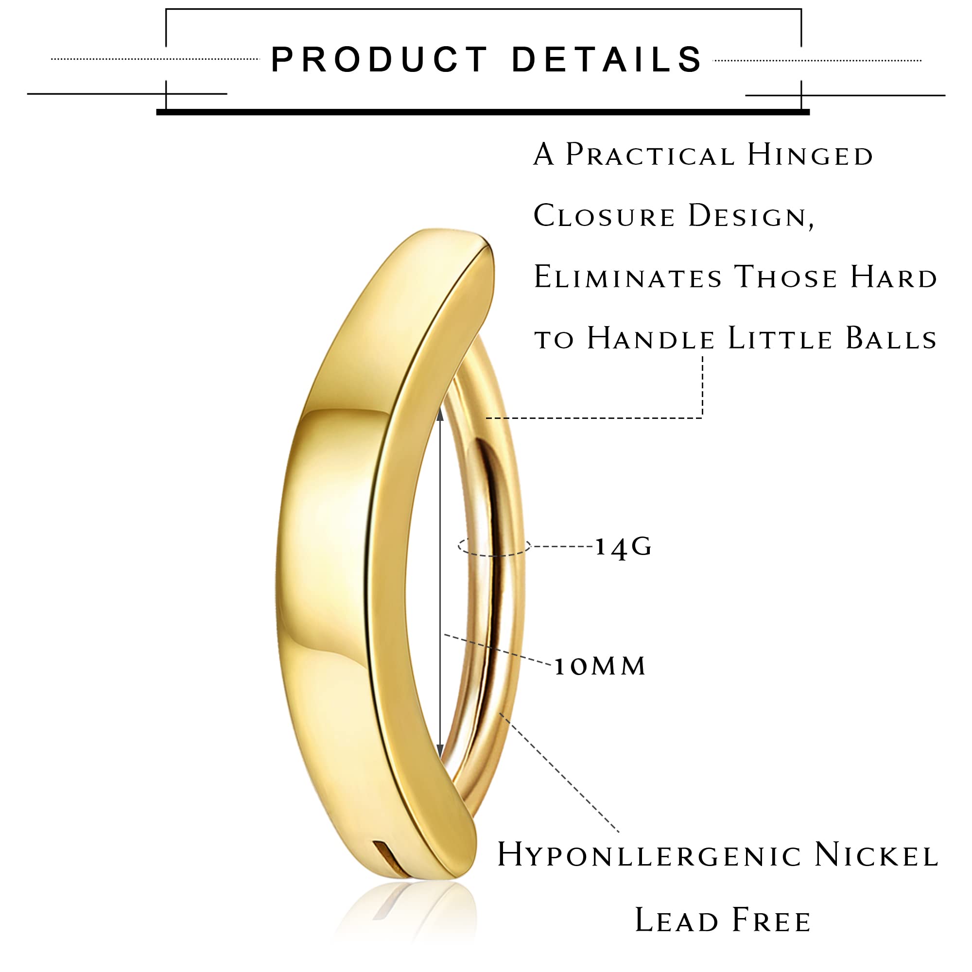 Drperfect-piercing para omblig - Belly Bar Titanium reseña y precio