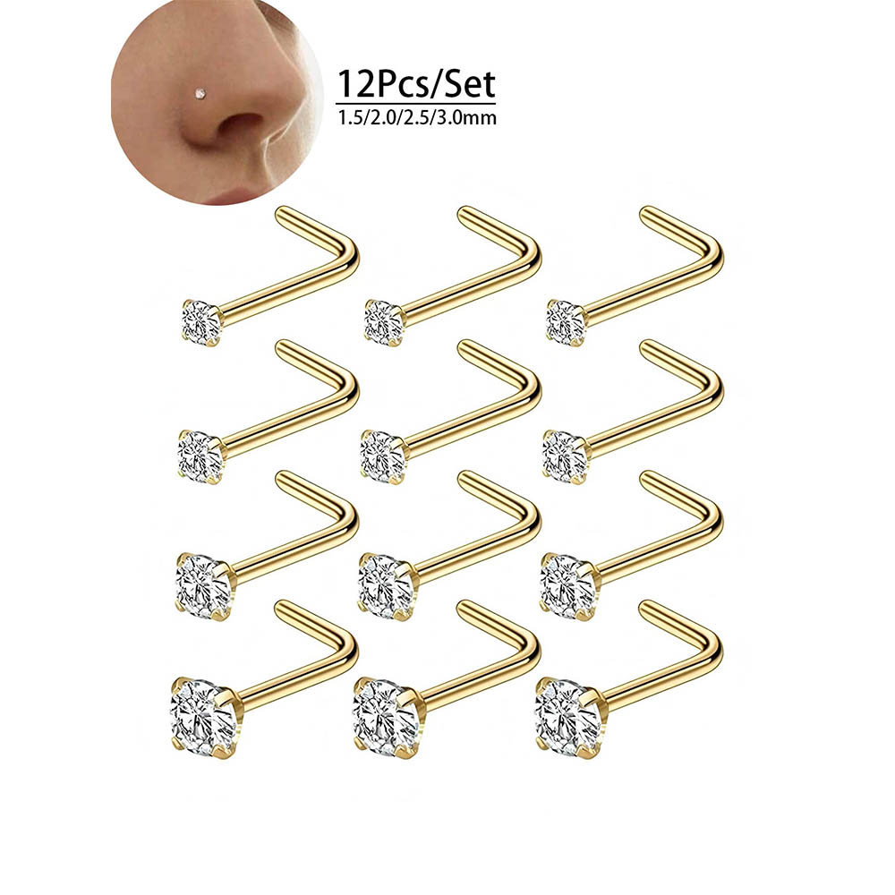 Juego completo de 12 piezas de - Body Jewelry And Piercing reseña y precio
