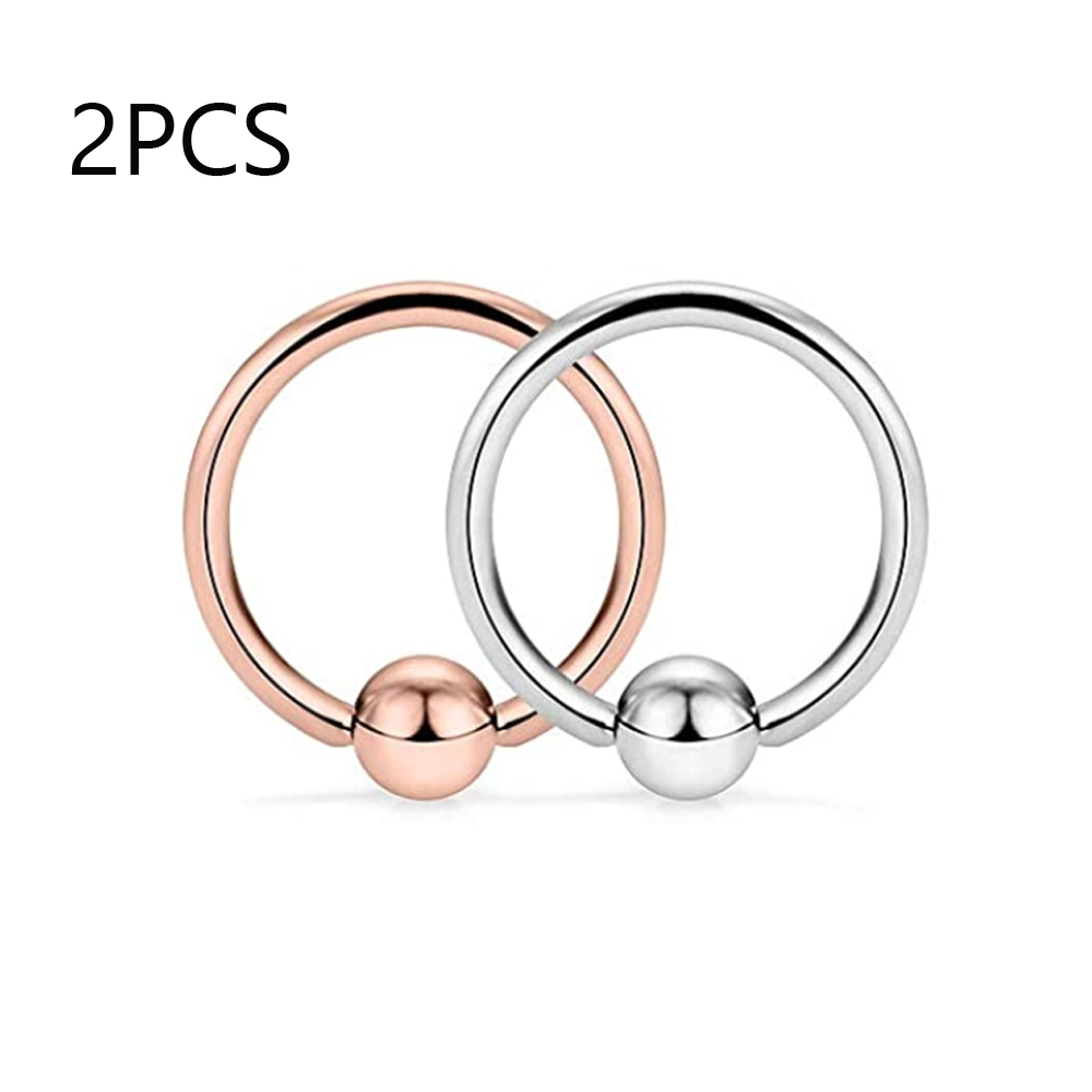 Aro de acero inoxidable con bi - Clicker Ring Seamless reseña y precio